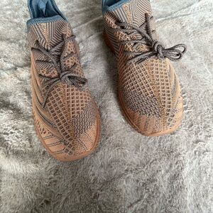 Stylish Brown and Gray Sneakers